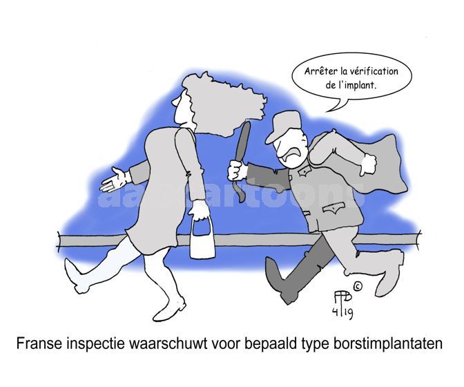 14 4 2019 franse inspectie waarschuwt voor bepaald type borstimplantaten