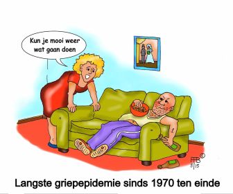 17 5 2015 langste griepepidemie sinds 1970 ten einde