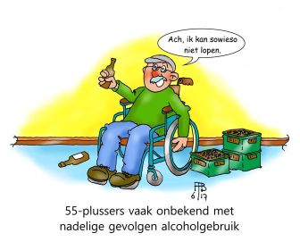 22 6 2017 55 plussers vaak onbekend met nadelige gevolgen alcoholgebruik