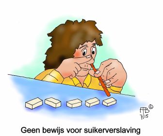 24 7 2015 geen bewijs voor suikerverslaving