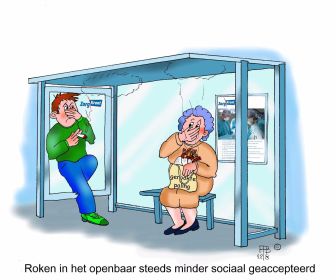 30 8 2016 roken in het openbaar steeds minder sociaal geaccepteerd