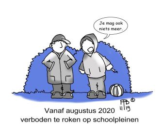 41 11 2019 vanaf augustus 2020 verboden te roken op schoolpleinen