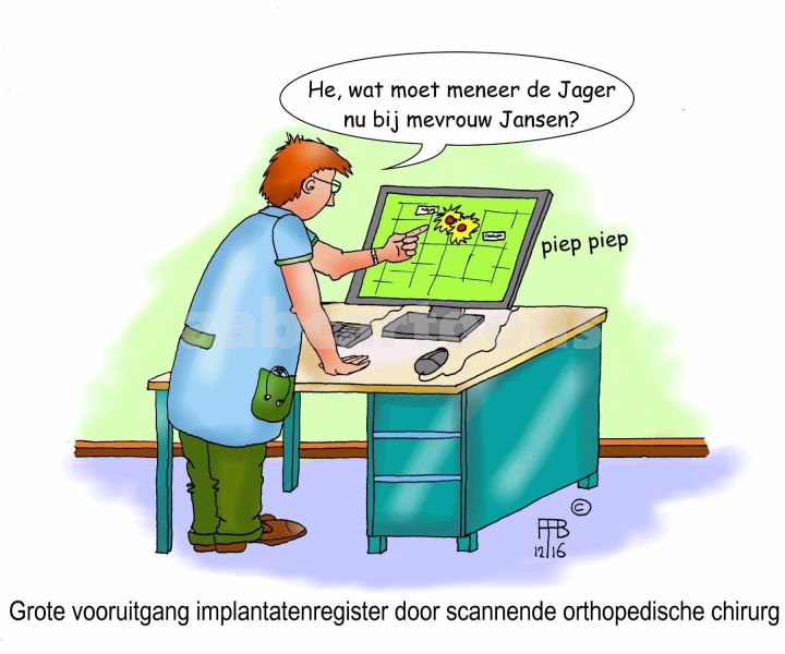 43 12 2016 grote vooruitgang implantatenregister door scannende orthopedische chirurg