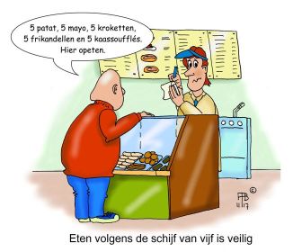 45 11 2017 eten volgens de schijf van vijf is veilig