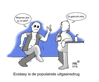 7 2 2019 ecstasy is de populairste uitgaansdrug