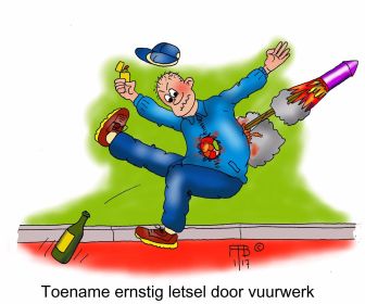 toename ernstig letsel door vuurwerk kl air txt