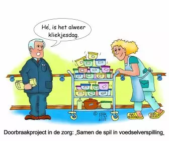 20 6 2015 doorbraakproject in de zorg samen de spil in voedselverspilling